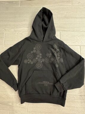 TAKASHI MURAKAMI x 44 For Lewis Hamilton Black Hoodie Size Small VGUC
